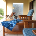 Outside veranda, Deacra house, Sol Resorts, Vilanculos, Mozambique